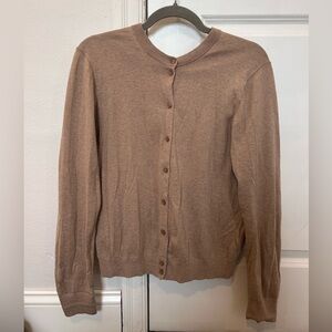 J.Crew 100% Cotton Women’s Classic Cardigan Size Large